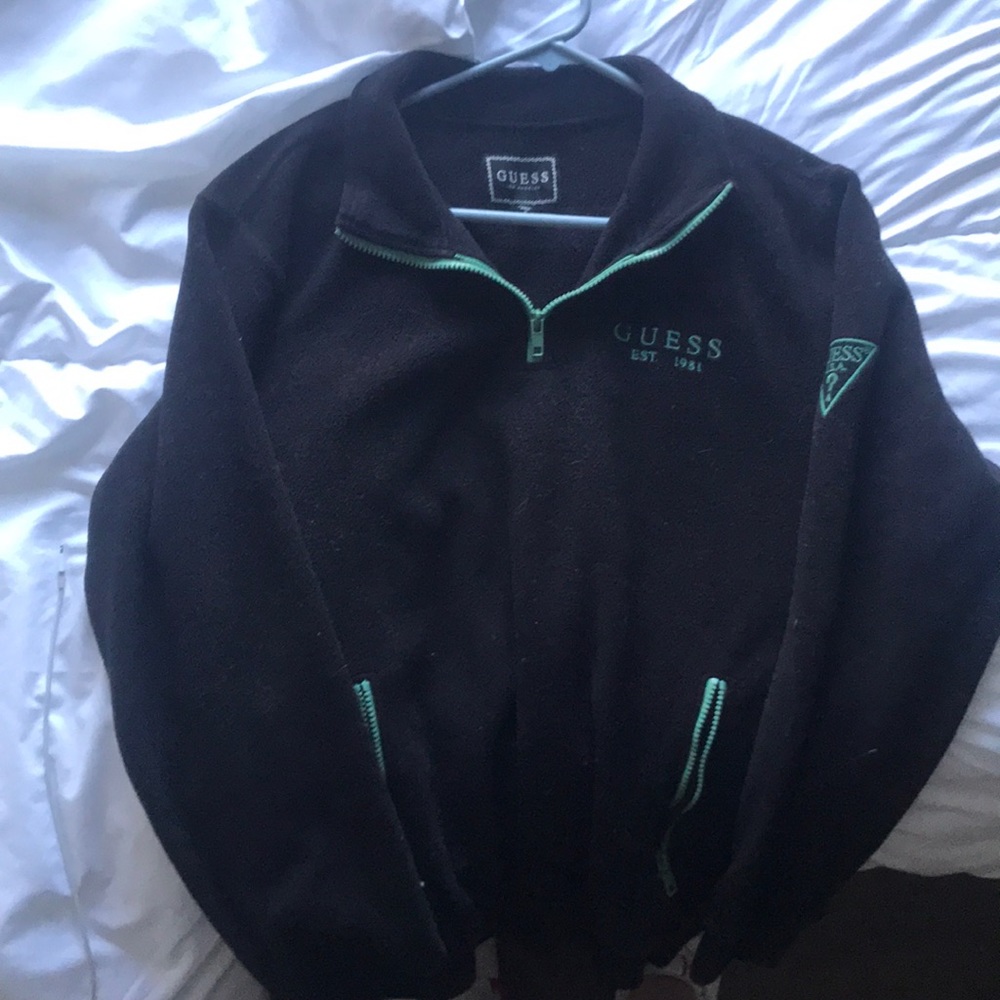 Guess half zip up